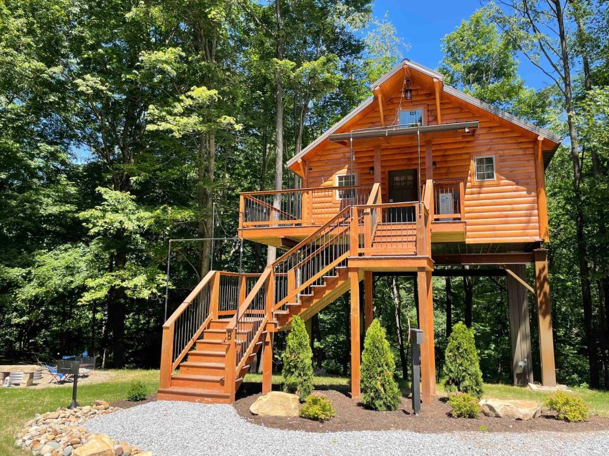 Cricket Hill Treehouse B By Amish Country Lodging Millersburg Luaran gambar